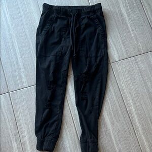 Young Fabulous & Broke Black Joggers